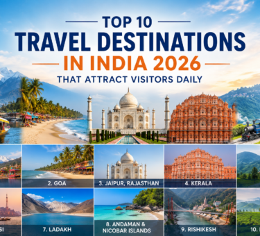 TOP 10 TRAVEL DESTINATION IN INDIA