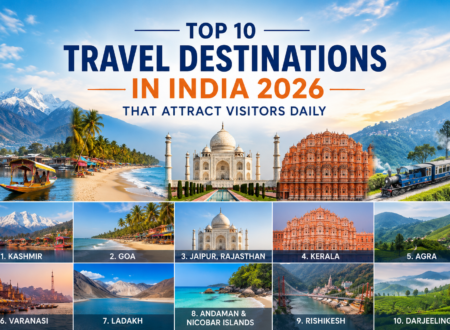 TOP 10 TRAVEL DESTINATION IN INDIA