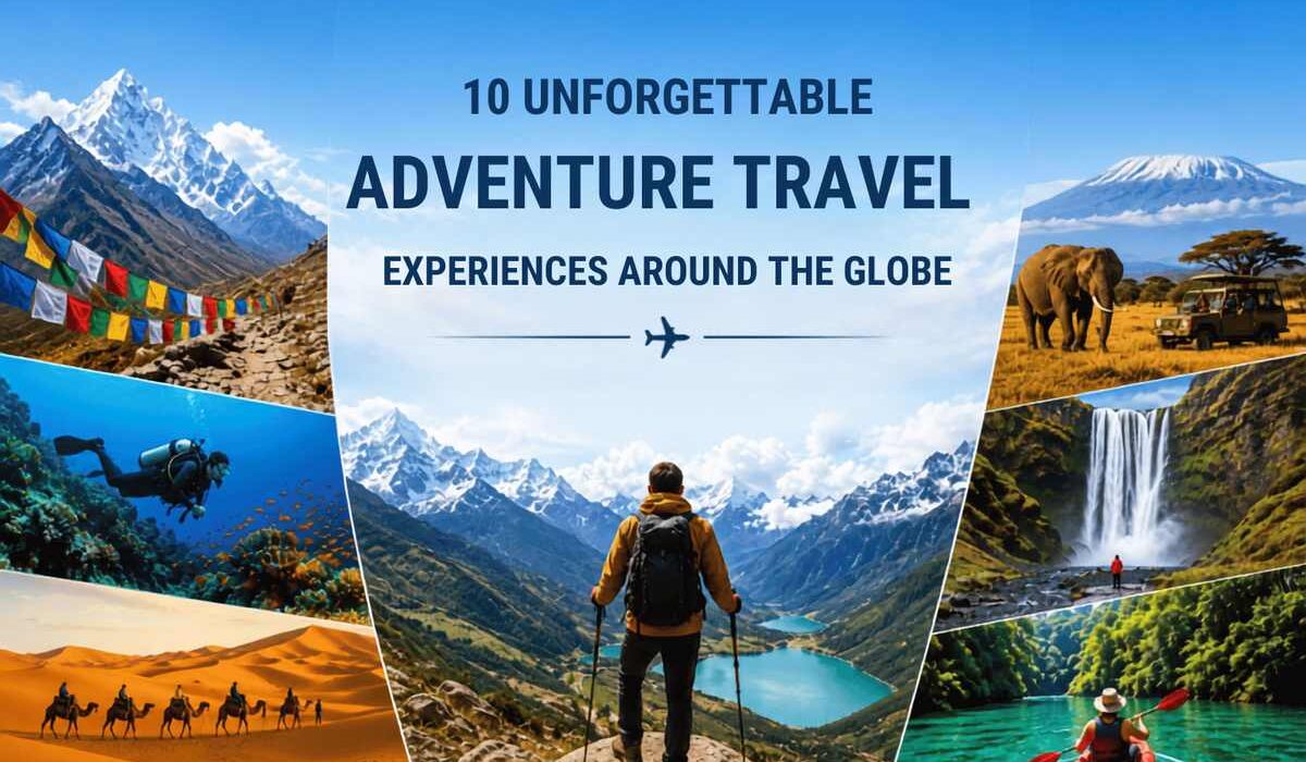 10 Unforgettable Adventure Travel Experiences Around the Globe