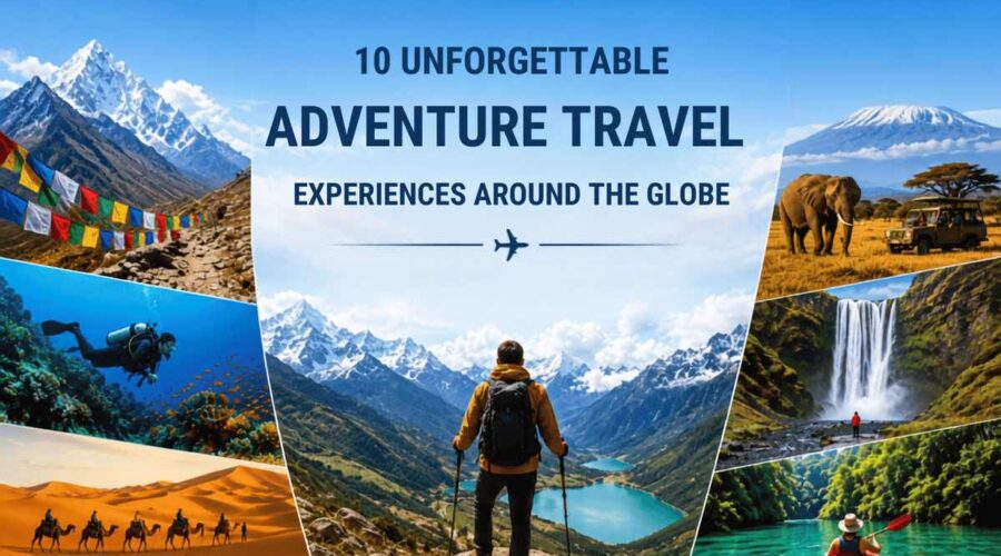 10 Unforgettable Adventure Travel Experiences Around the Globe