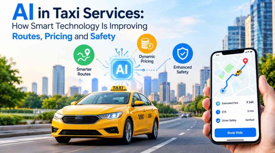 AI in Taxi Services How Smart Technology Is Improving Routes, Pricing and Safety