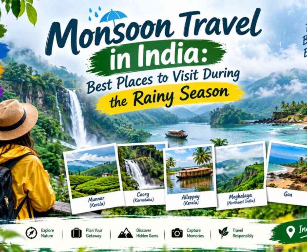 Monsoon Travel in India: Best Places to Visit During the Rainy Season