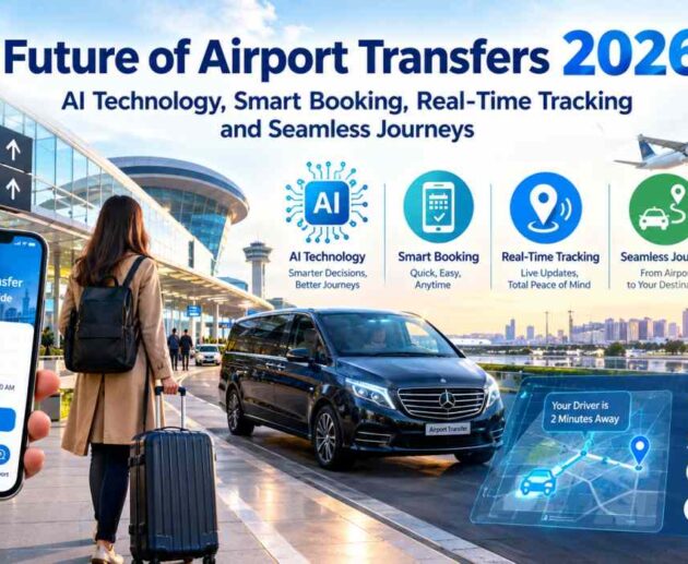 Future of Airport Transfers 2026: AI Technology, Smart Booking, Real-Time Tracking and Seamless Journeys