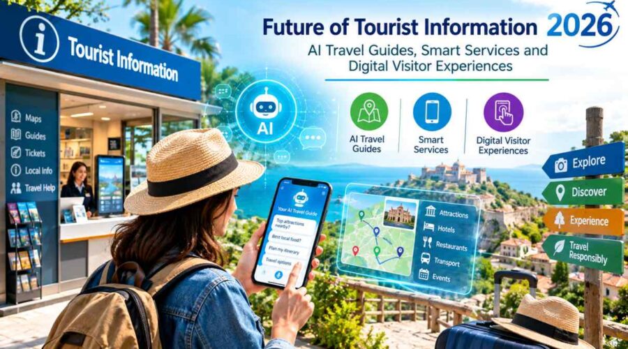 Future of Tourist Information 2026: AI Travel Guides, Smart Services and Digital Visitor Experiences