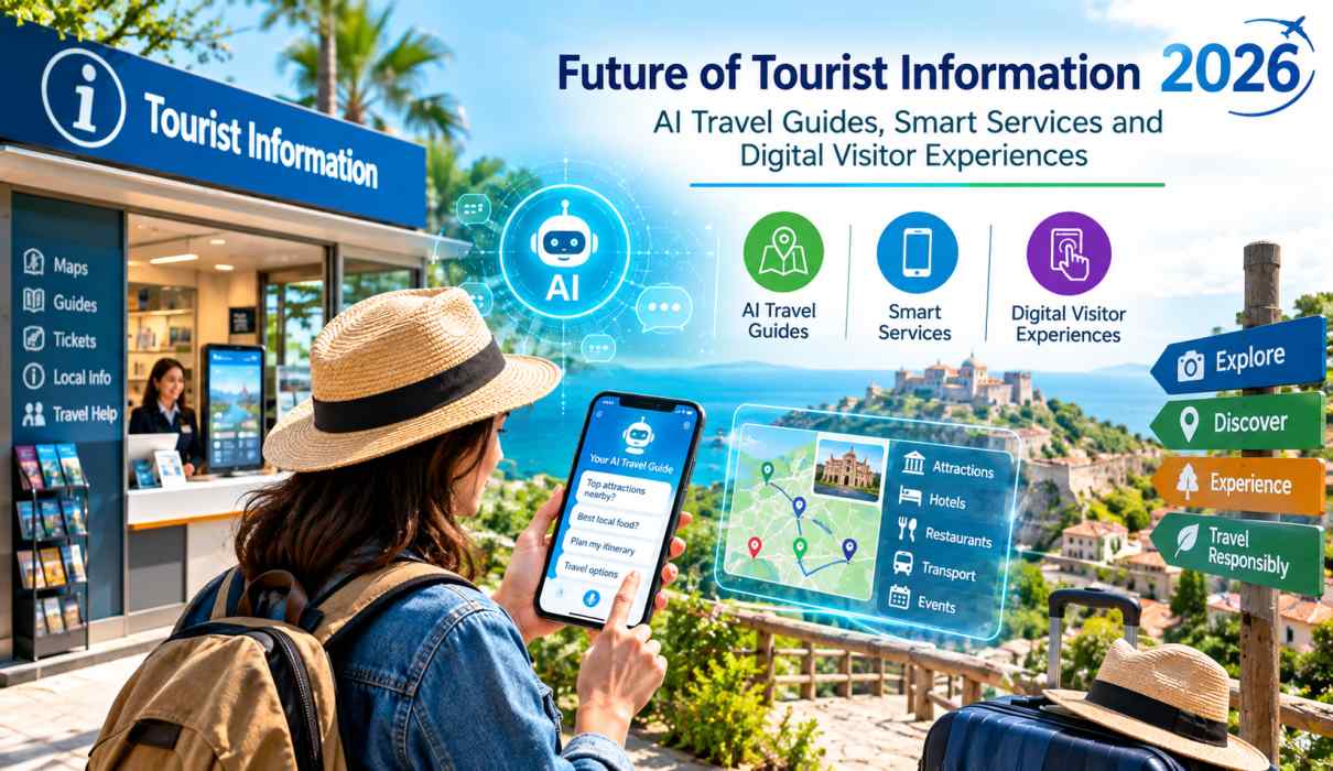 Future of Tourist Information 2026: AI Travel Guides, Smart Services and Digital Visitor Experiences