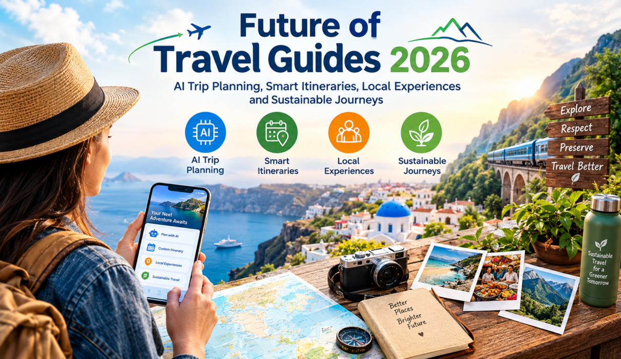 Future of Travel Guides 2026: AI Trip Planning, Smart Itineraries, Local Experiences and Sustainable Journeys