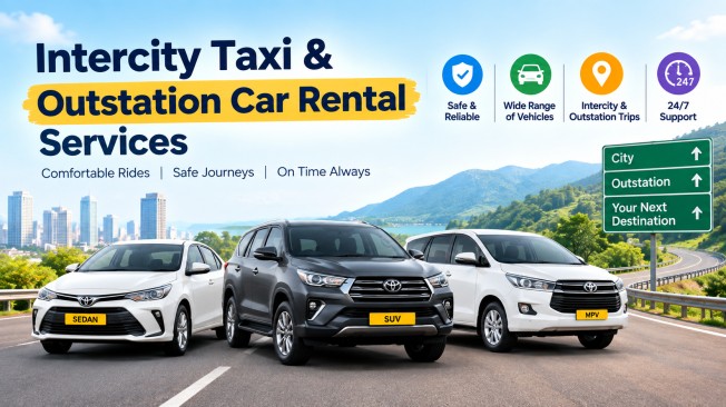 Intercity Taxi & Outstation Car Rental Services