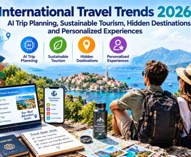 International Travel Trends 2026 AI Trip Planning, Sustainable Tourism, Hidden Destinations and Personalized Experiences
