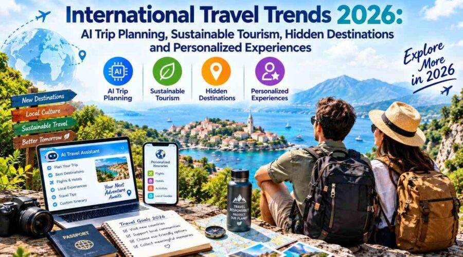 International Travel Trends 2026 AI Trip Planning, Sustainable Tourism, Hidden Destinations and Personalized Experiences