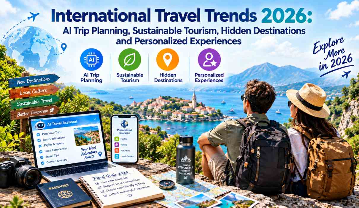 International Travel Trends 2026 AI Trip Planning, Sustainable Tourism, Hidden Destinations and Personalized Experiences