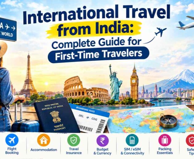 International Travel from India Complete Guide for First-Time Travelers