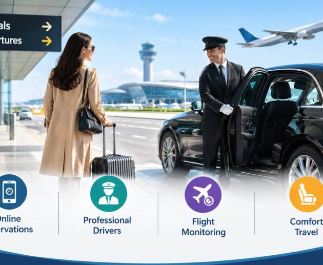 Premium Airport Transfer Solutions Online Reservations, Professional Drivers, Flight Monitoring and Comfort
