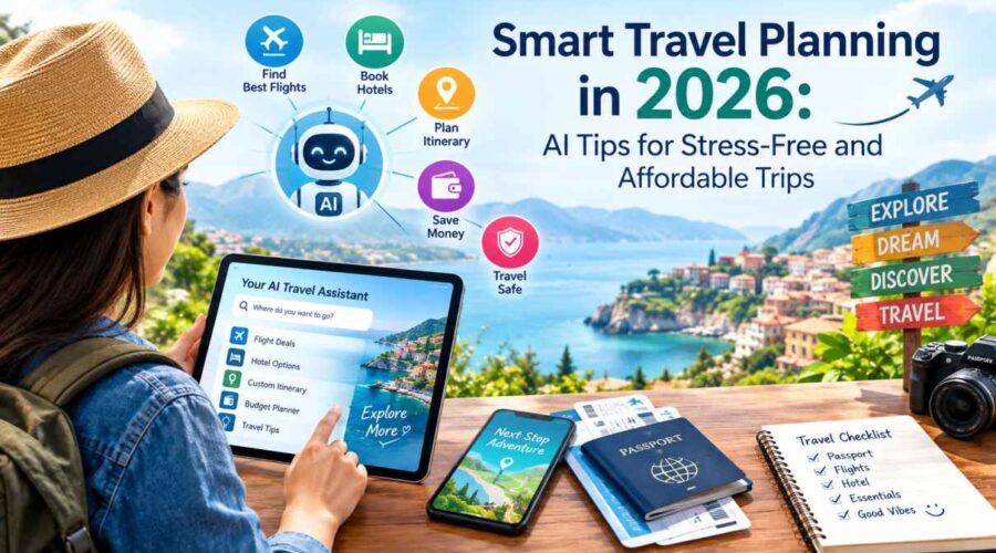 Smart Travel Planning in 2026 AI Tips for Stress-Free and Affordable Trips