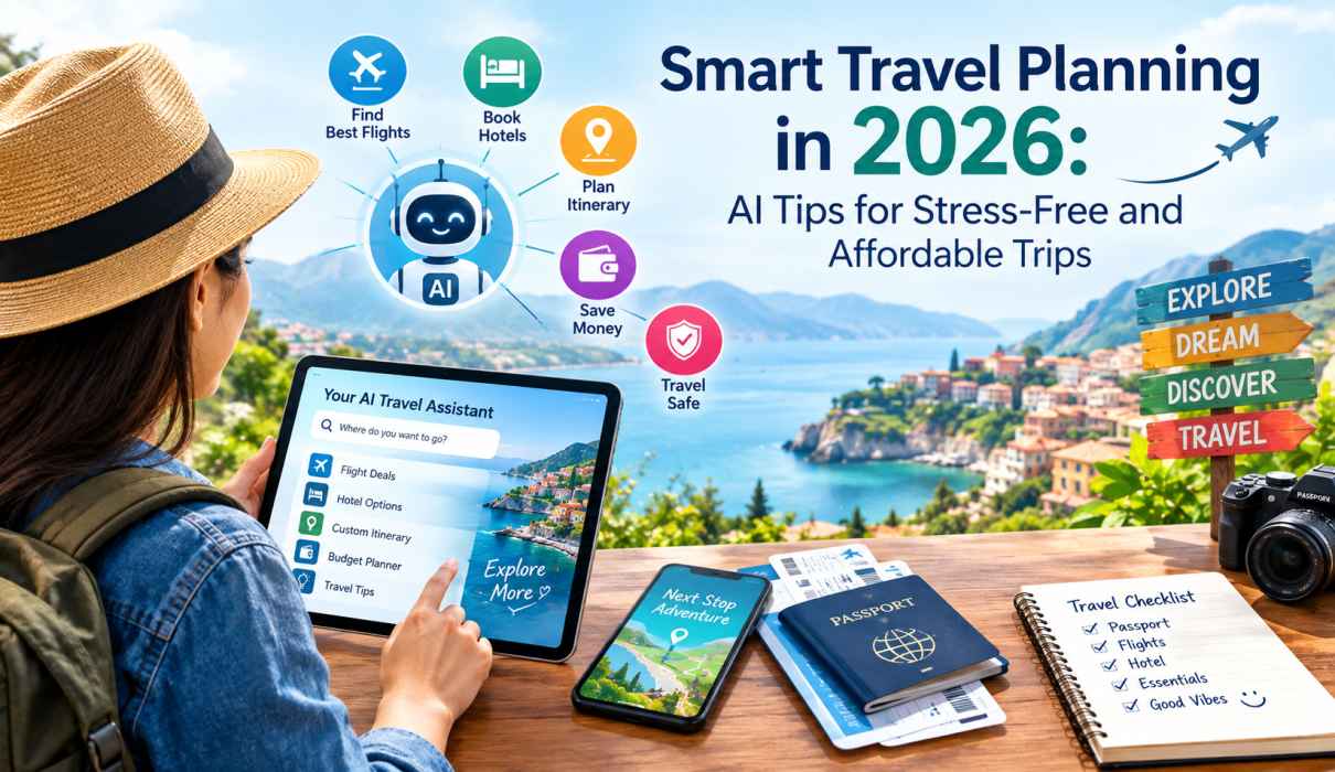 Smart Travel Planning in 2026 AI Tips for Stress-Free and Affordable Trips