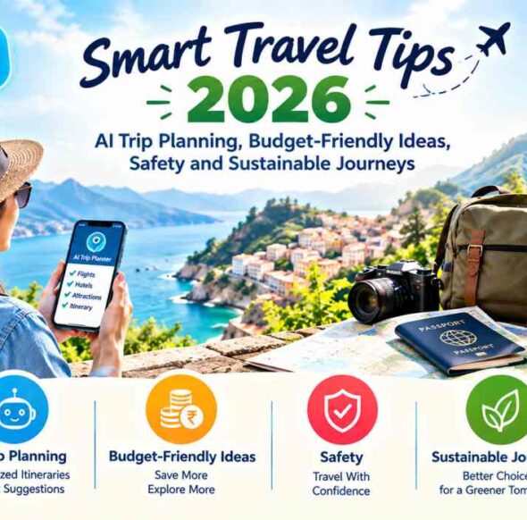 Smart Travel Tips 2026 AI Trip Planning, Budget-Friendly Ideas, Safety and Sustainable Journeys