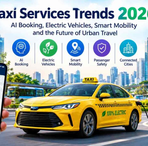 Taxi Services Trends 2026: AI Booking, Electric Vehicles, Smart Mobility and the Future of Urban Travel