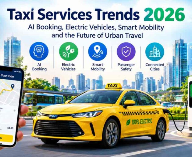 Taxi Services Trends 2026: AI Booking, Electric Vehicles, Smart Mobility and the Future of Urban Travel