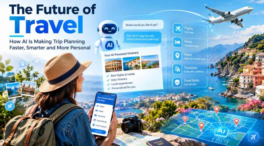 The Future of Travel: How AI Is Making Trip Planning Faster, Smarter and More Personal