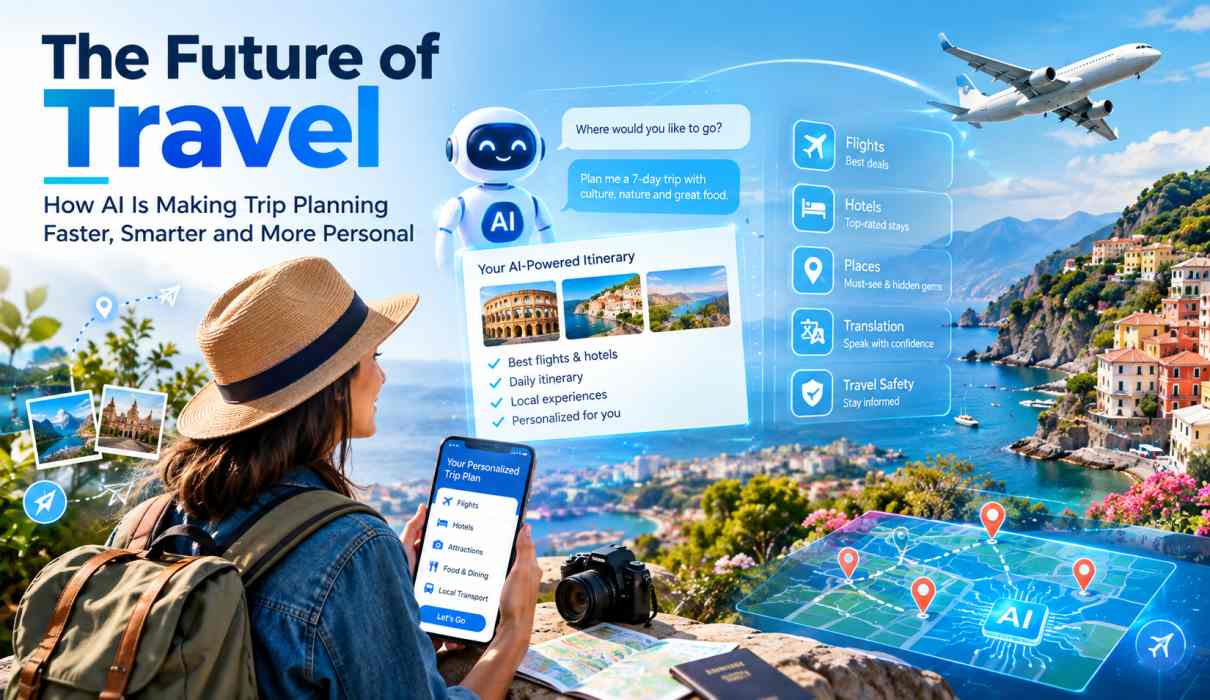 The Future of Travel: How AI Is Making Trip Planning Faster, Smarter and More Personal