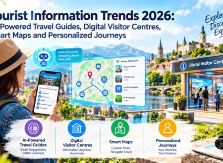 Tourist Information Trends 2026 AI-Powered Travel Guides, Digital Visitor Centres, Smart Maps and Personalized Journeys