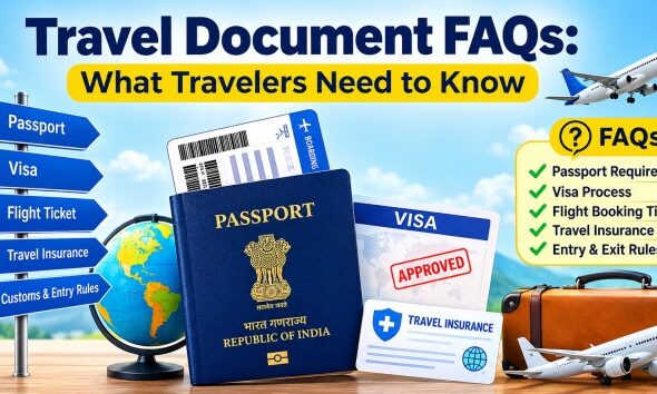 Travel Document FAQs What Travelers Need to Know