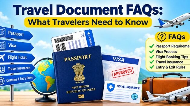 Travel Document FAQs What Travelers Need to Know
