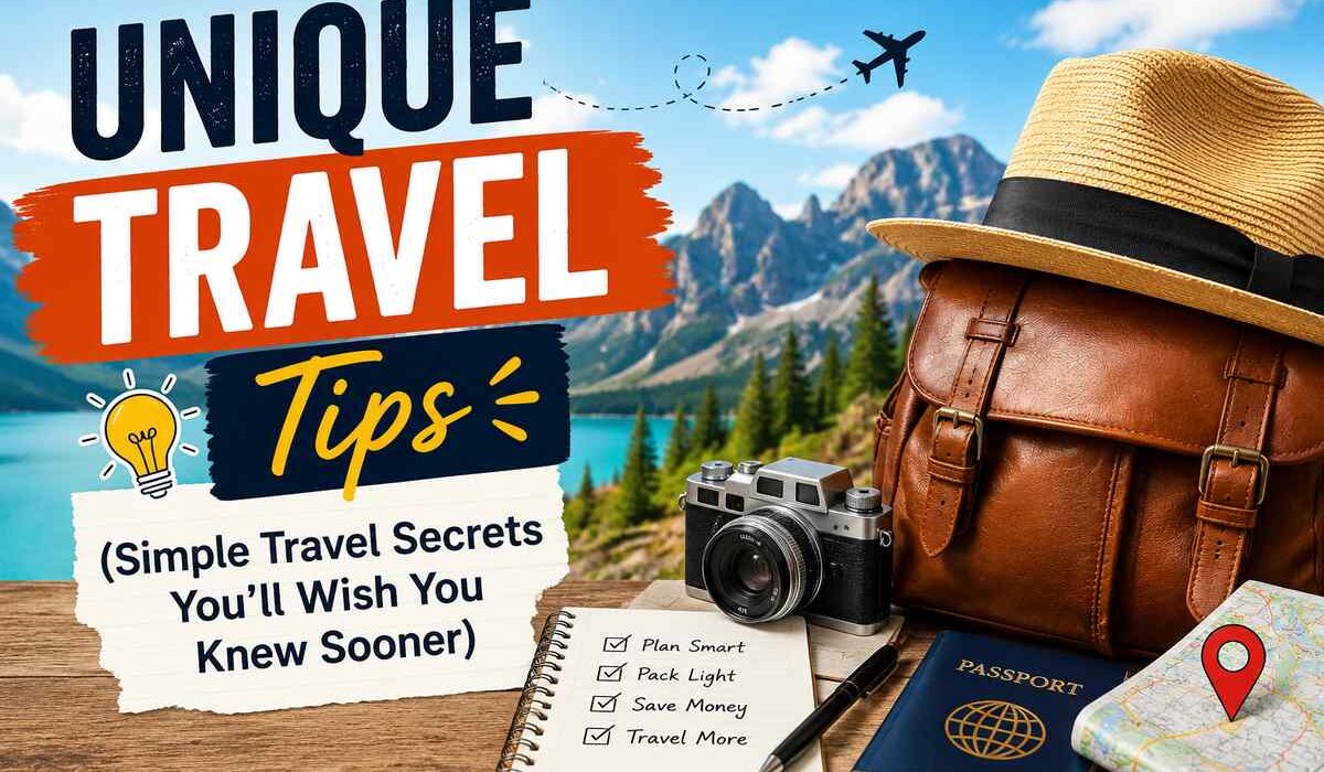 UNIQUE TRAVEL Tips