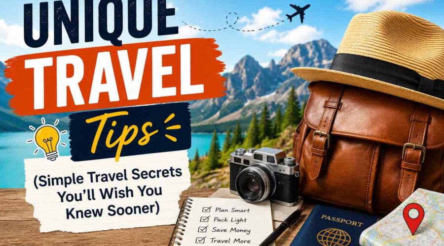 UNIQUE TRAVEL Tips