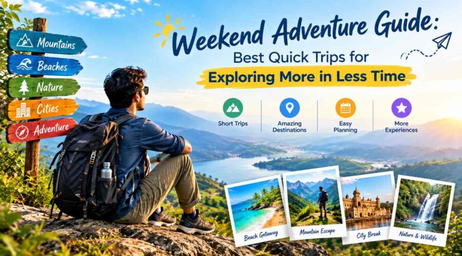 Weekend Adventure Guide: Best Quick Trips for Exploring More in Less Time