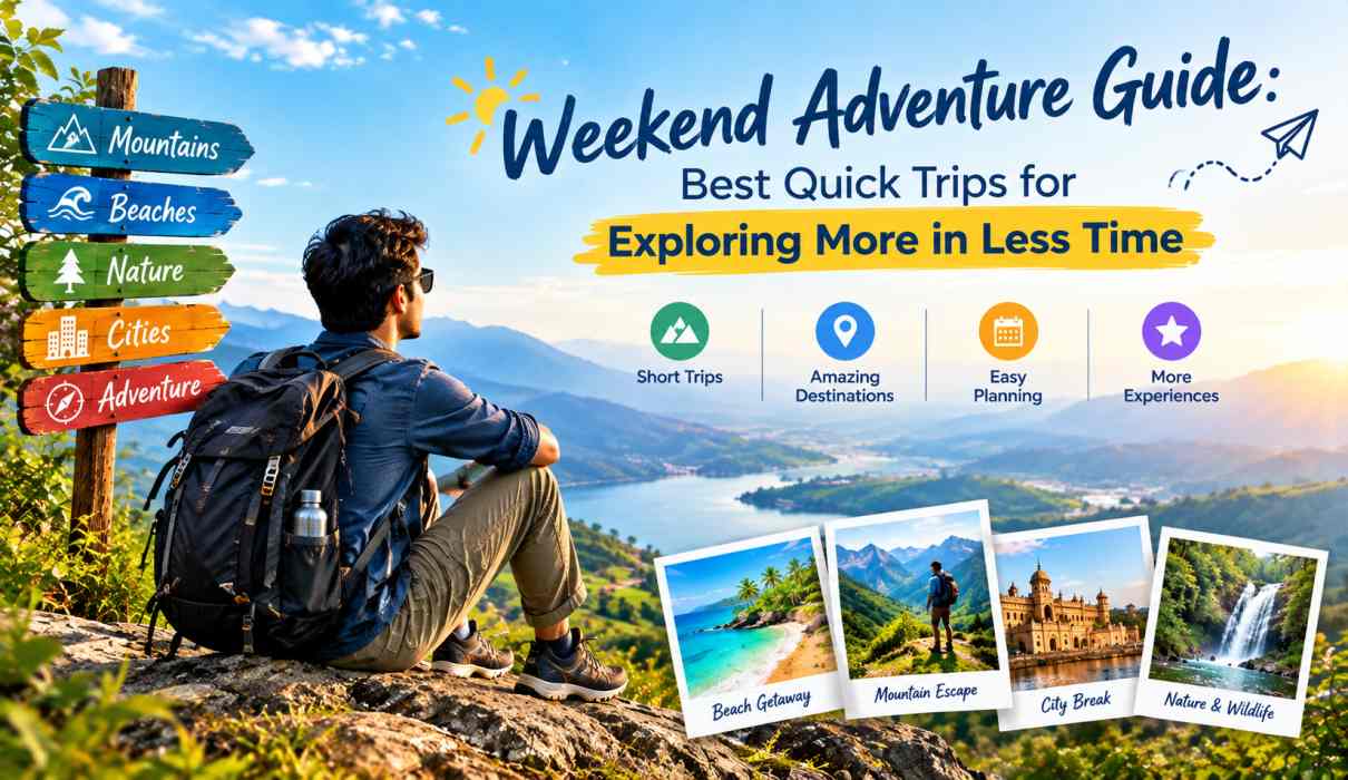 Weekend Adventure Guide: Best Quick Trips for Exploring More in Less Time