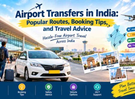 Airport Transfers in India Popular Routes, Booking Tips, and Travel Advice