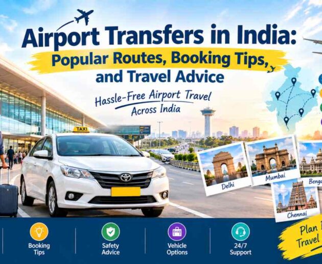 Airport Transfers in India Popular Routes, Booking Tips, and Travel Advice