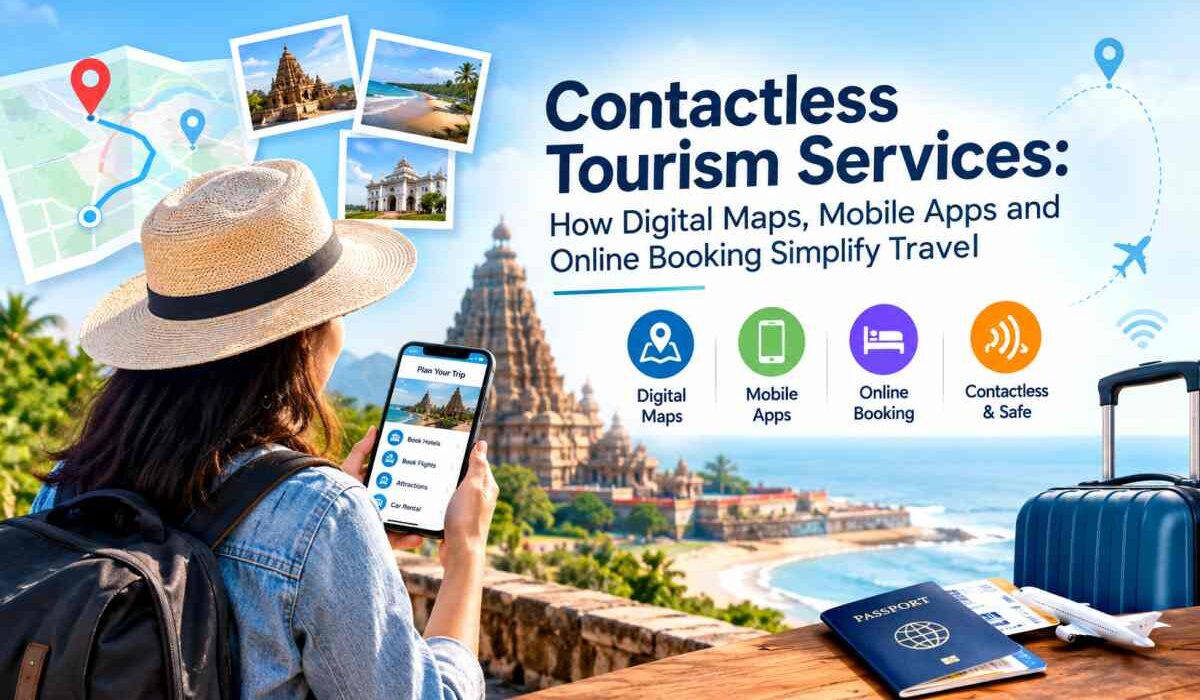 Contactless Tourism Services How Digital Maps, Mobile Apps and Online Booking Simplify Travel