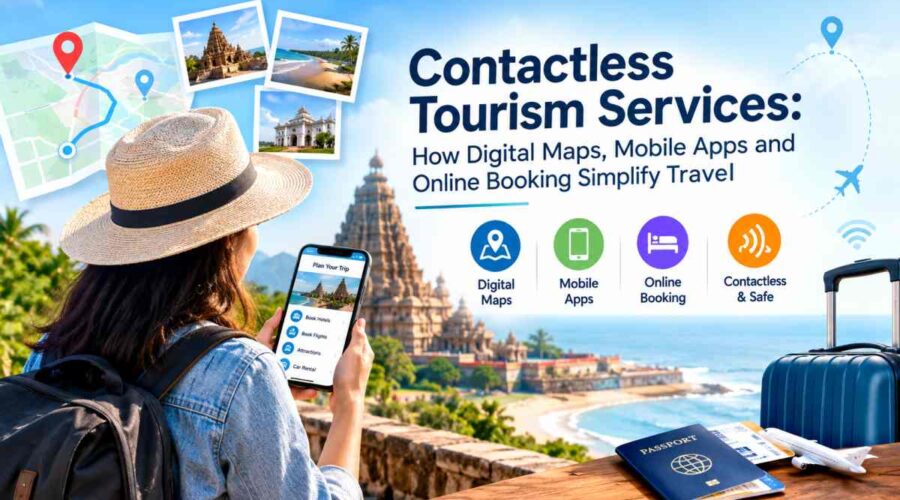 Contactless Tourism Services How Digital Maps, Mobile Apps and Online Booking Simplify Travel
