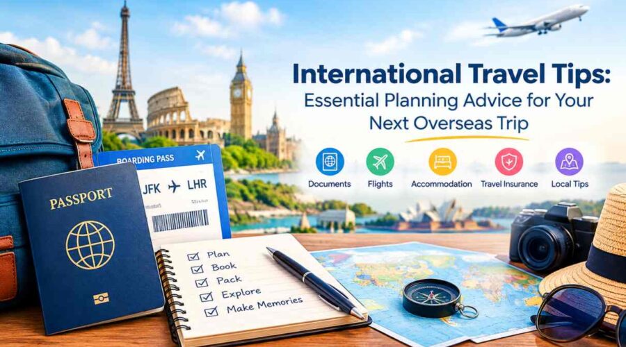 International Travel Tips Essential Planning Advice for Your Next Overseas Trip