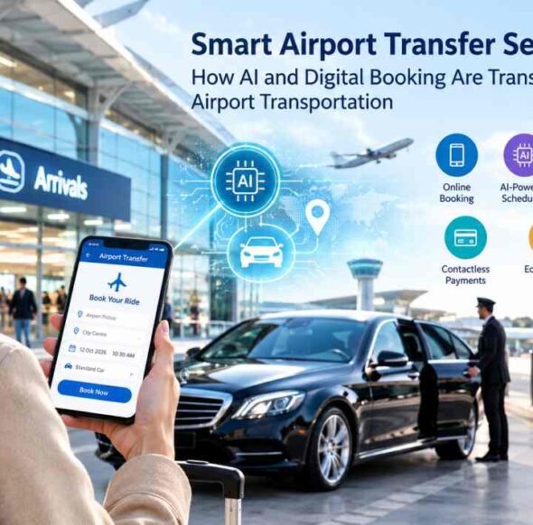 Smart Airport Transfer Services How AI and Digital Booking Are Transforming Airport Transportation