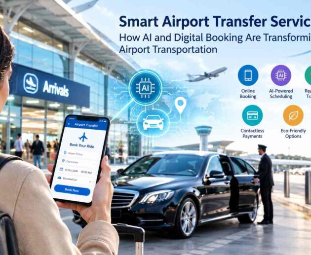 Smart Airport Transfer Services How AI and Digital Booking Are Transforming Airport Transportation