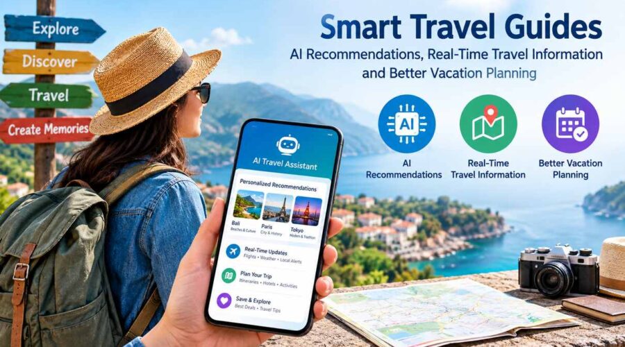 Smart Travel Guides: AI Recommendations, Real-Time Travel Information and Better Vacation Planning