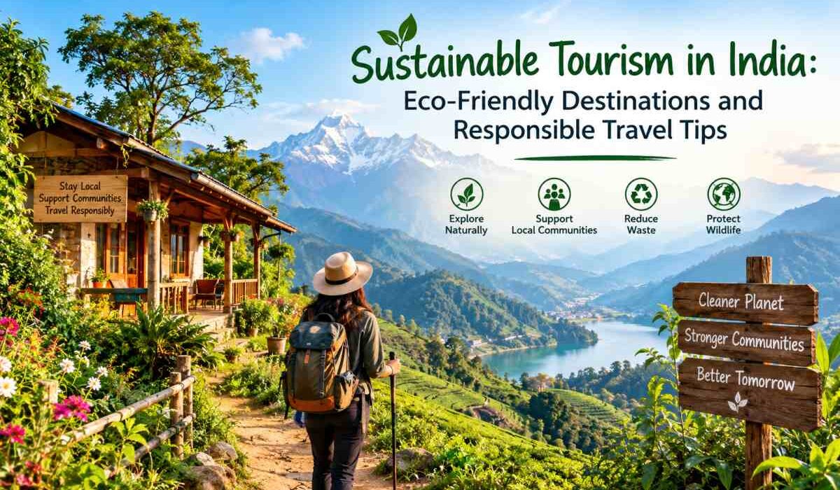 Sustainable Tourism in India: Eco-Friendly Destinations and Responsible Travel Tips