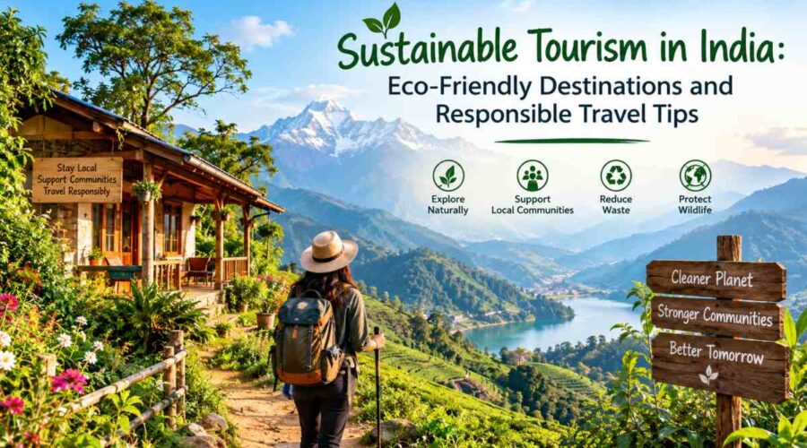 Sustainable Tourism in India: Eco-Friendly Destinations and Responsible Travel Tips